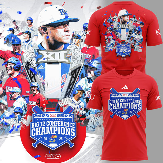 Jayhawks B12 Conference Champions Limited Edition Shirt