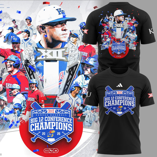 Jayhawks B12 Conference Champions Limited Edition Shirt