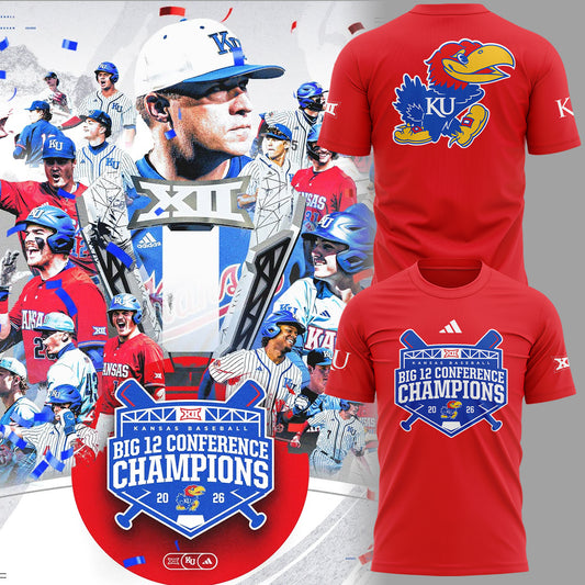 Jayhawks B12 Conference Champions Limited Edition Shirt