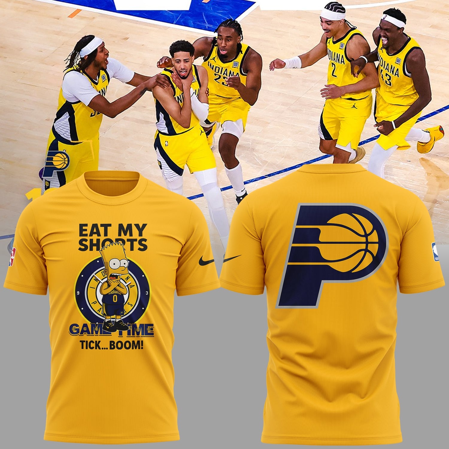Indiana Pacers 'Legacy Signal' 2025 T-Shirt