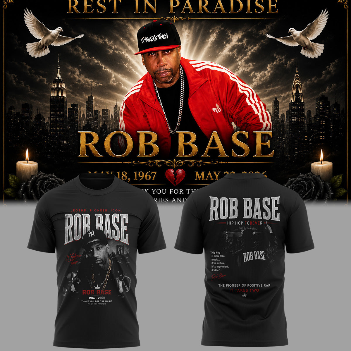“Remembering R.Base – The Hip Hop Legend”🎤👑 Shirt-ND05232601