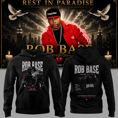 “Remembering R.Base – The Hip Hop Legend”🎤👑 Hoodie-ND05232602