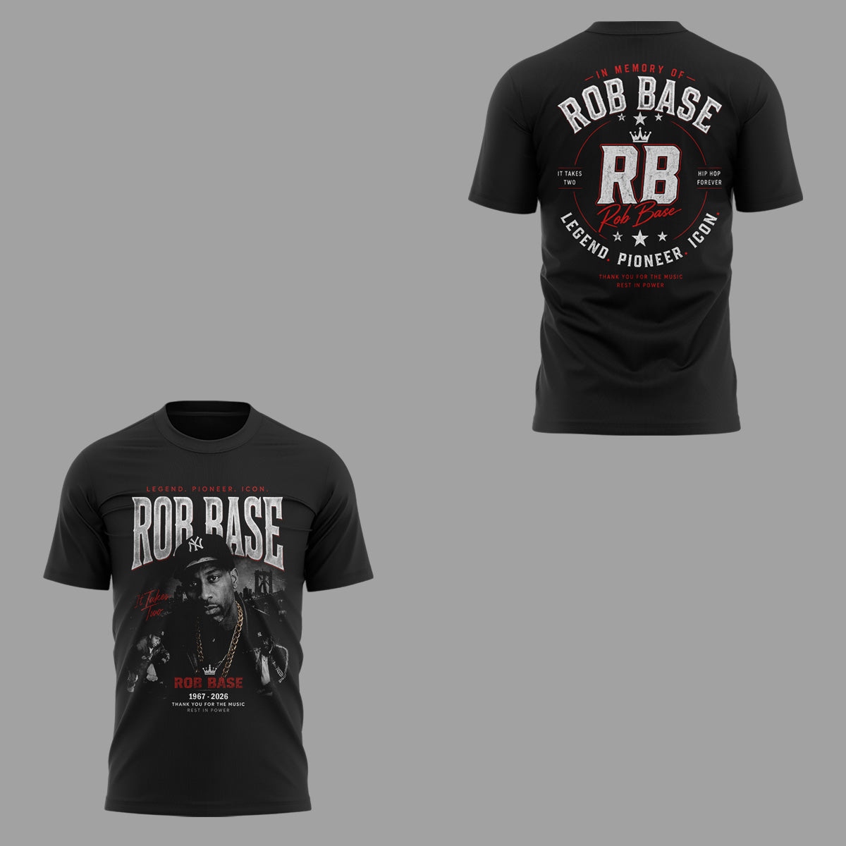 “Remembering R.Base – The Hip Hop Legend”🎤👑 Shirt-ND05232603