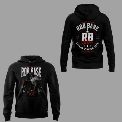 “Remembering R.Base – The Hip Hop Legend”🎤👑 Hoodie-ND05232604