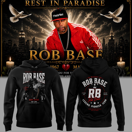 “Remembering R.Base – The Hip Hop Legend”🎤👑 Hoodie-ND05232604