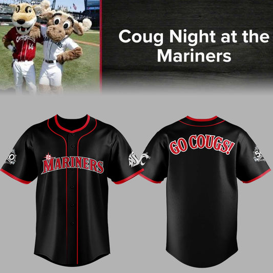 Limited Edition Mariners x WSU Cougs Jersey