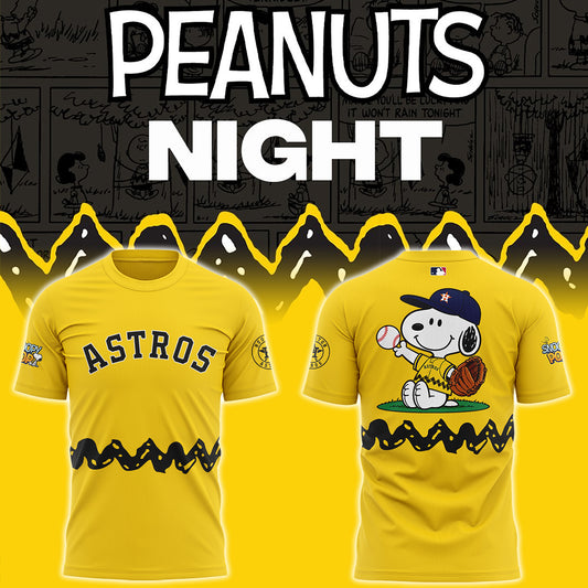 Astros x Peanuts Night ⚾🐶 Shirt