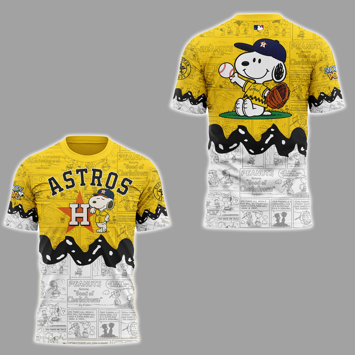 Astros x Peanuts Night ⚾🐶 Shirt