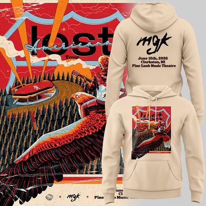 Limited Edition Lost Americana Tour At Clarkston, Michigan Hoodie-ND06172608