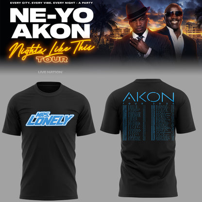Limited Edition Nights Like This Tour 2026 Shirt