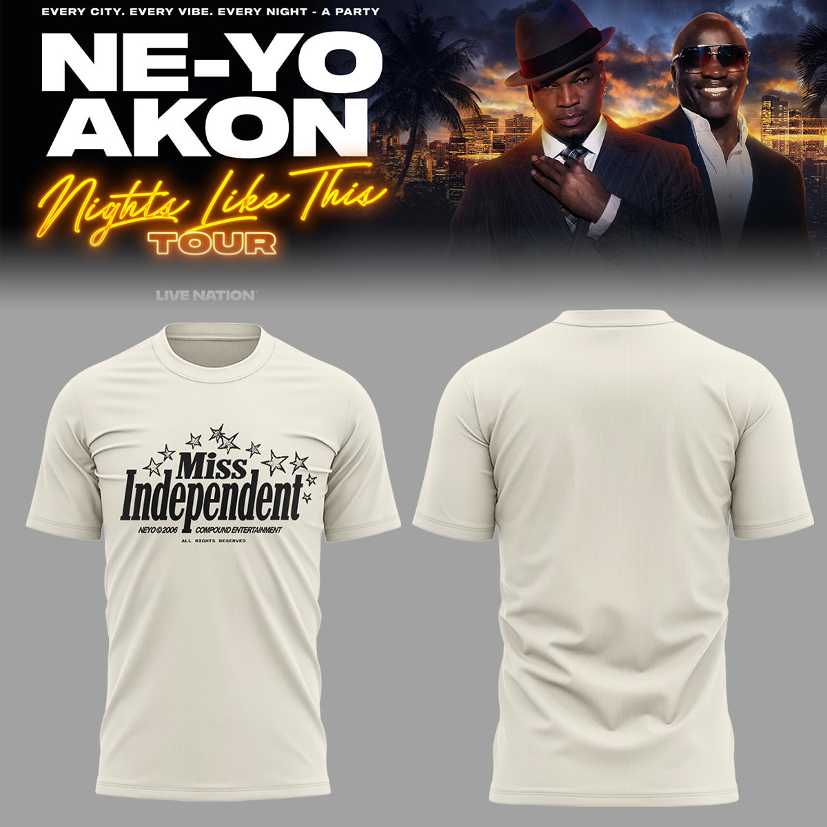 Limited Edition Nights Like This Tour 2026 Shirt