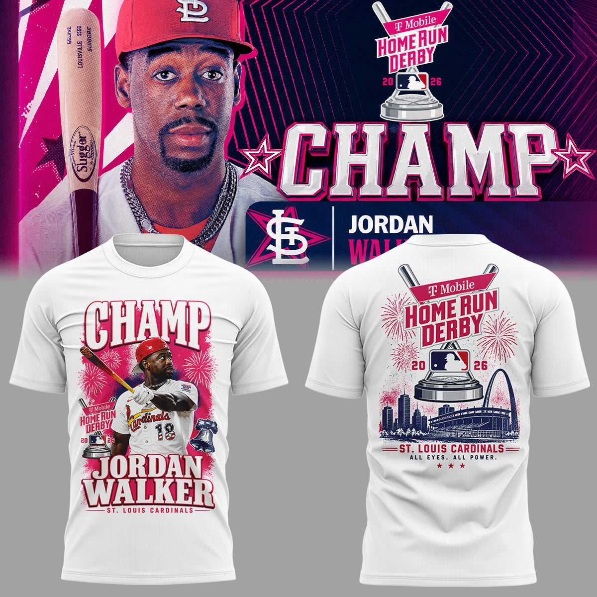 JWalk ⚾ 2026 Home Run Derby Champion 🏆🔔 Shirt