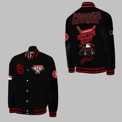 Limited Edition Jordan Walker – MVP Home Run Derby Bomber Jacket