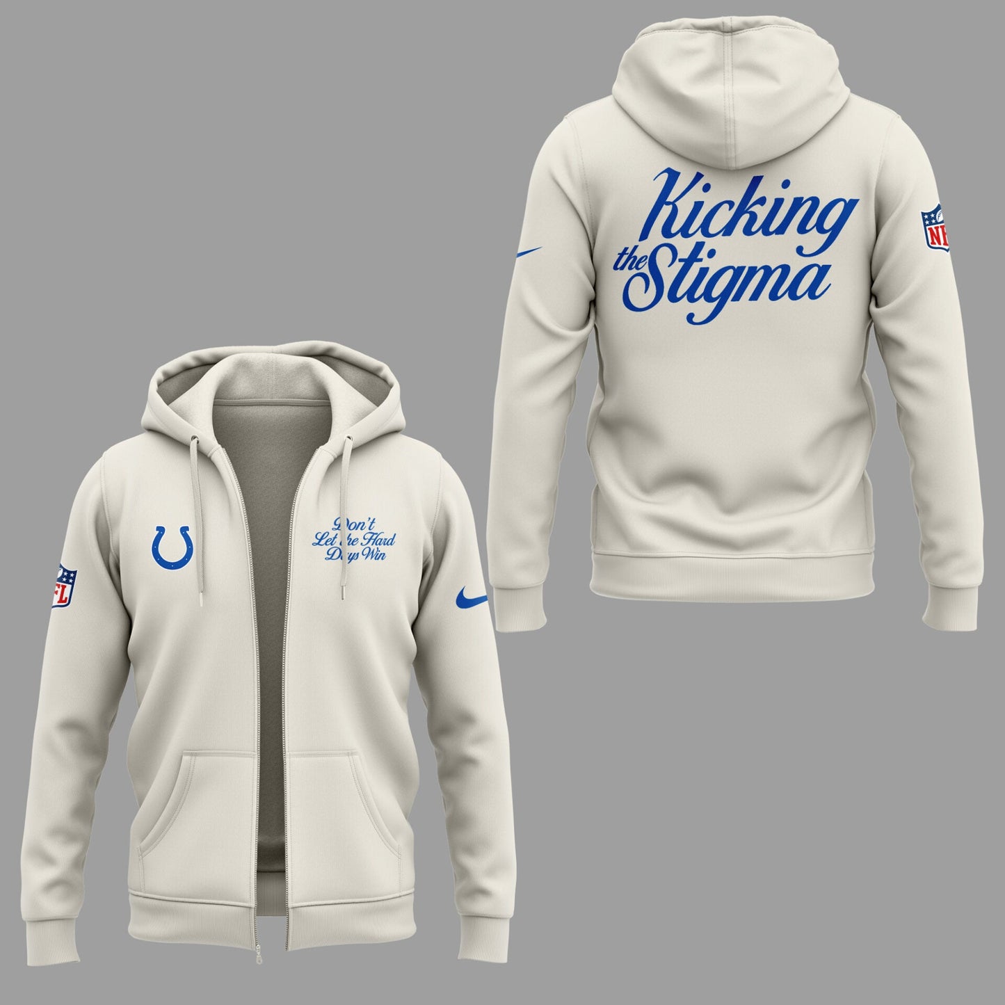 Limited Edition Dont Let The Hard Days Win ZIPHoodie-ND12112548