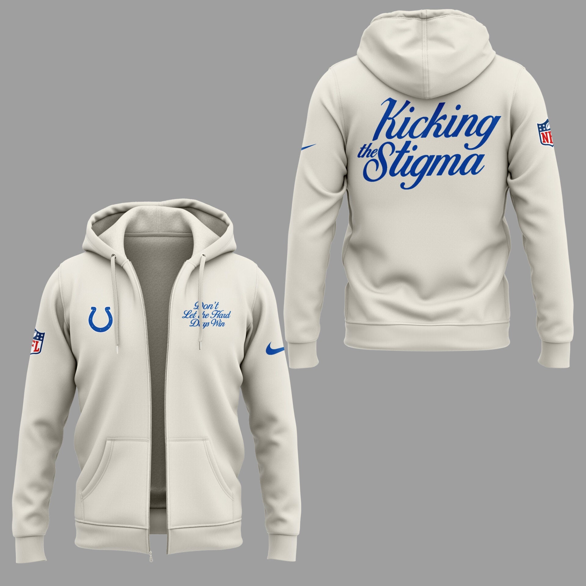 Limited Edition Dont Let The Hard Days Win ZIPHoodie-ND12112548