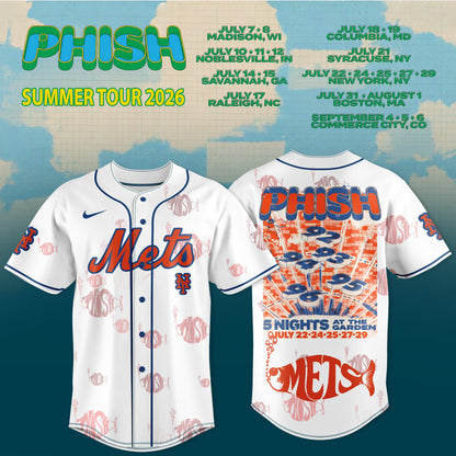 .Baseball x Phish Summer Tour 2026 Limited Jersey