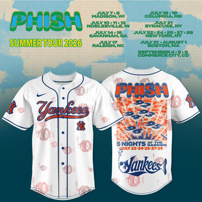 .Baseball x Phish Summer Tour 2026 Limited Jersey