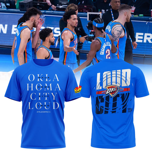 _ Oklahoma City Loud Hoodie – 2026 Playoffs OKC Fan Hoodie 🔥