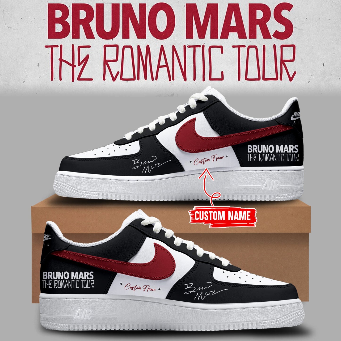 Limited Edition “The Romantic Tour 2026” Custom Name Shoes-PA010926012