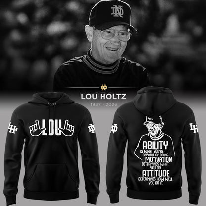 Limited Edition Remembering The Life And Legacy Of Lou Holtz Hoodie