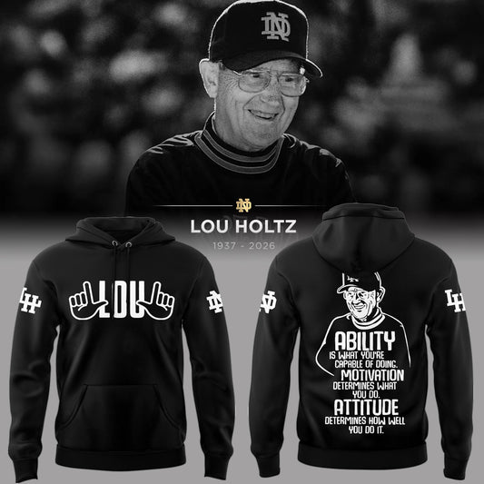 Limited Edition Remembering The Life And Legacy Of Lou Holtz Hoodie