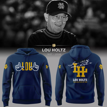 Limited Edition Remembering The Life And Legacy Of Lou Holtz Hoodie