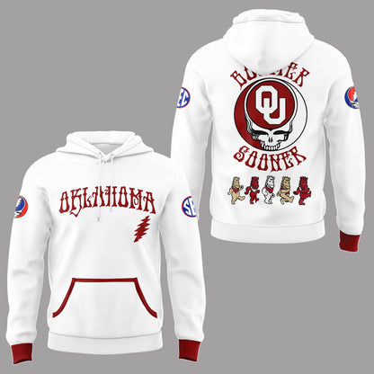 Limited Edition Grateful Sooners 💀⚾ Hoodie
