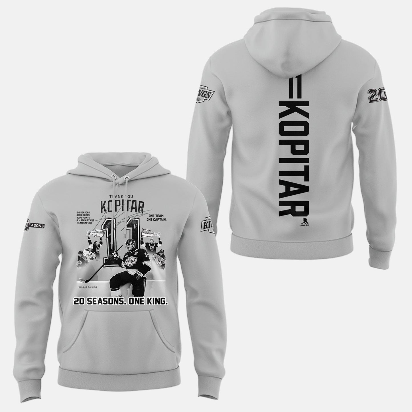 Limited Edition Anze Kopitar Hoodie-PA042726004