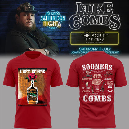 LC “My Kinda Saturday Nights Tour” Oklahoma Memorial Stadium Shirt