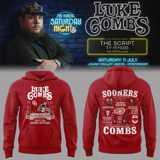 LC “My Kinda Saturday Nights Tour” at Oklahoma Memorial Stadium Hoodie