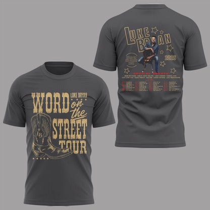 LB “Word On The Street Tour” 🎤🤠 Shirt