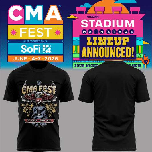 Limited Edition CMA FEST 2026 Shirt-PA060226010