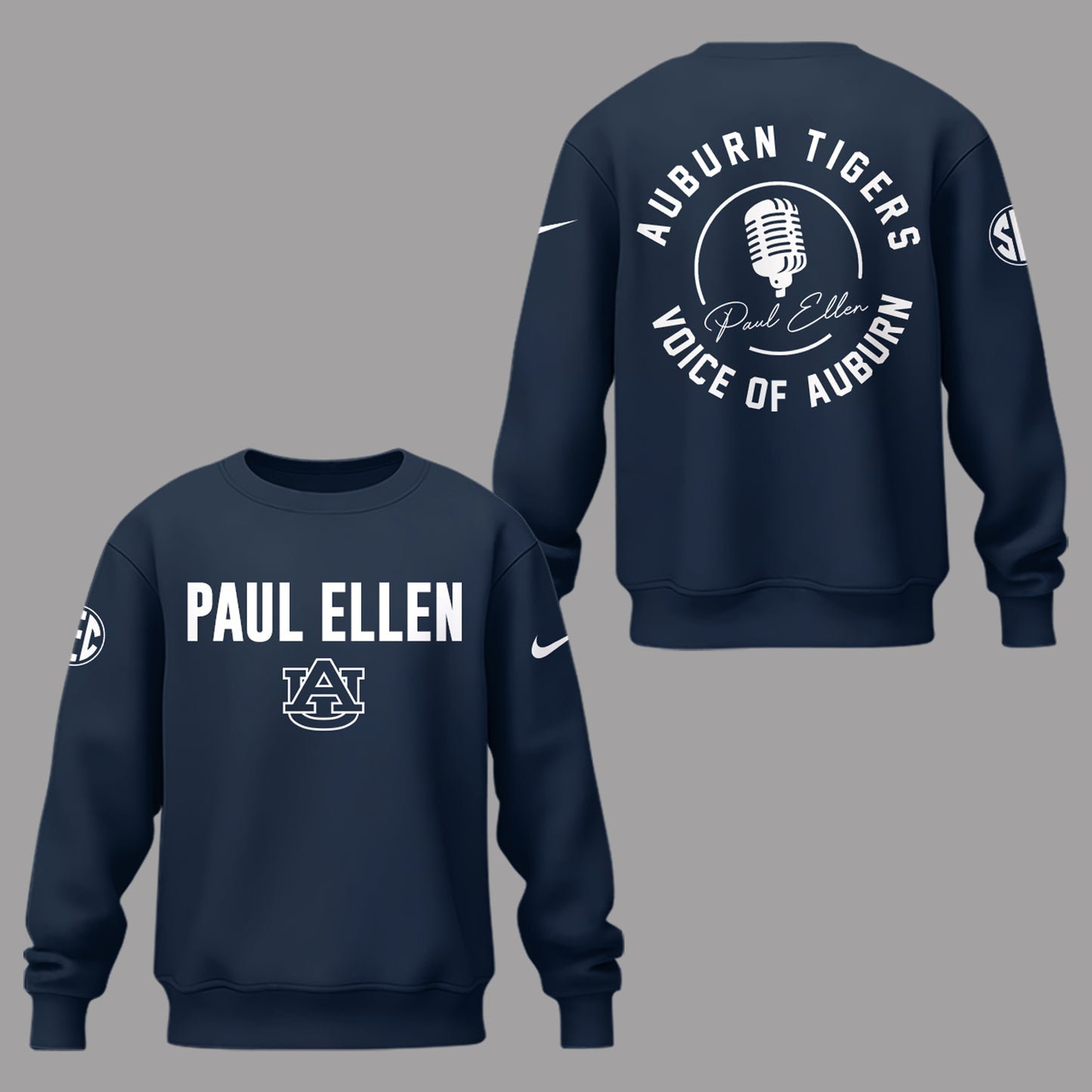 “Remembering Paul Ellen – The Voice of Auburn”🎙️🐅Sweatshirt