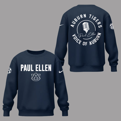 “Remembering Paul Ellen – The Voice of Auburn”🎙️🐅Sweatshirt