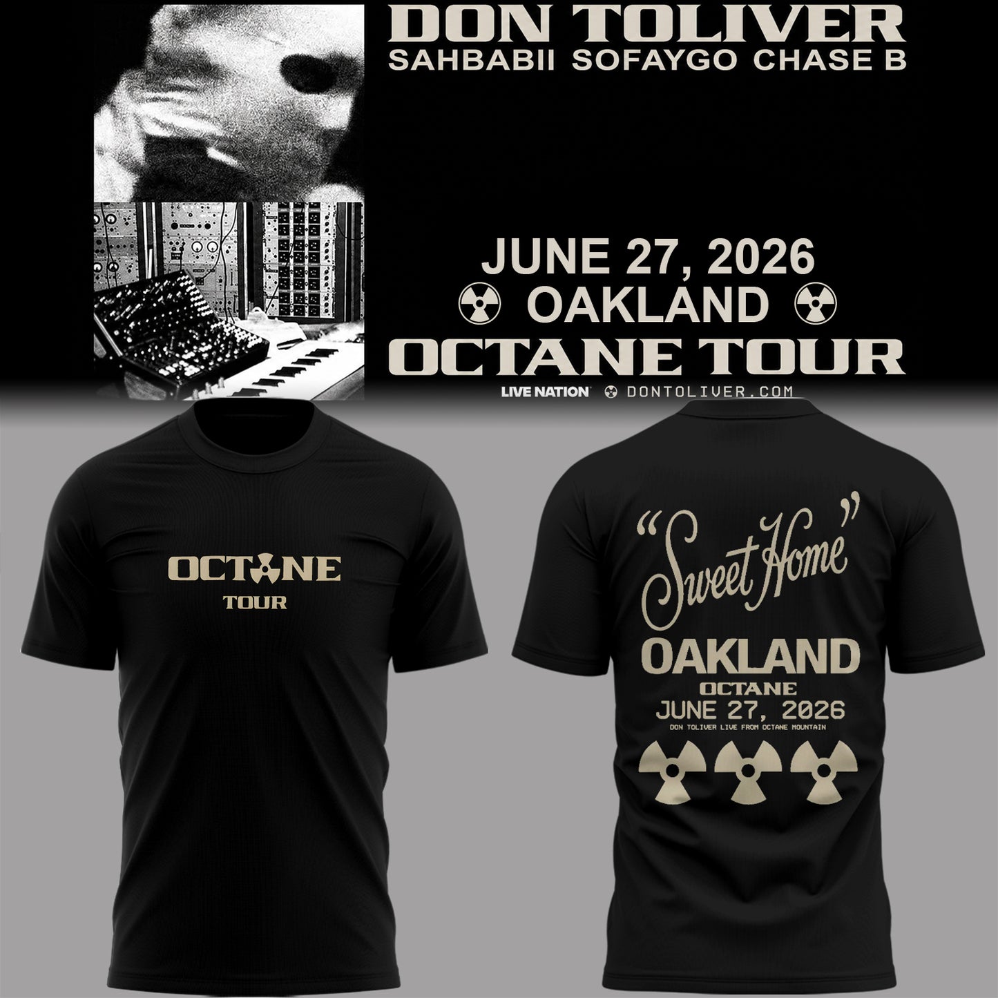 Limited Edition Octane Tour 2026 At Oakland, CA Shirt