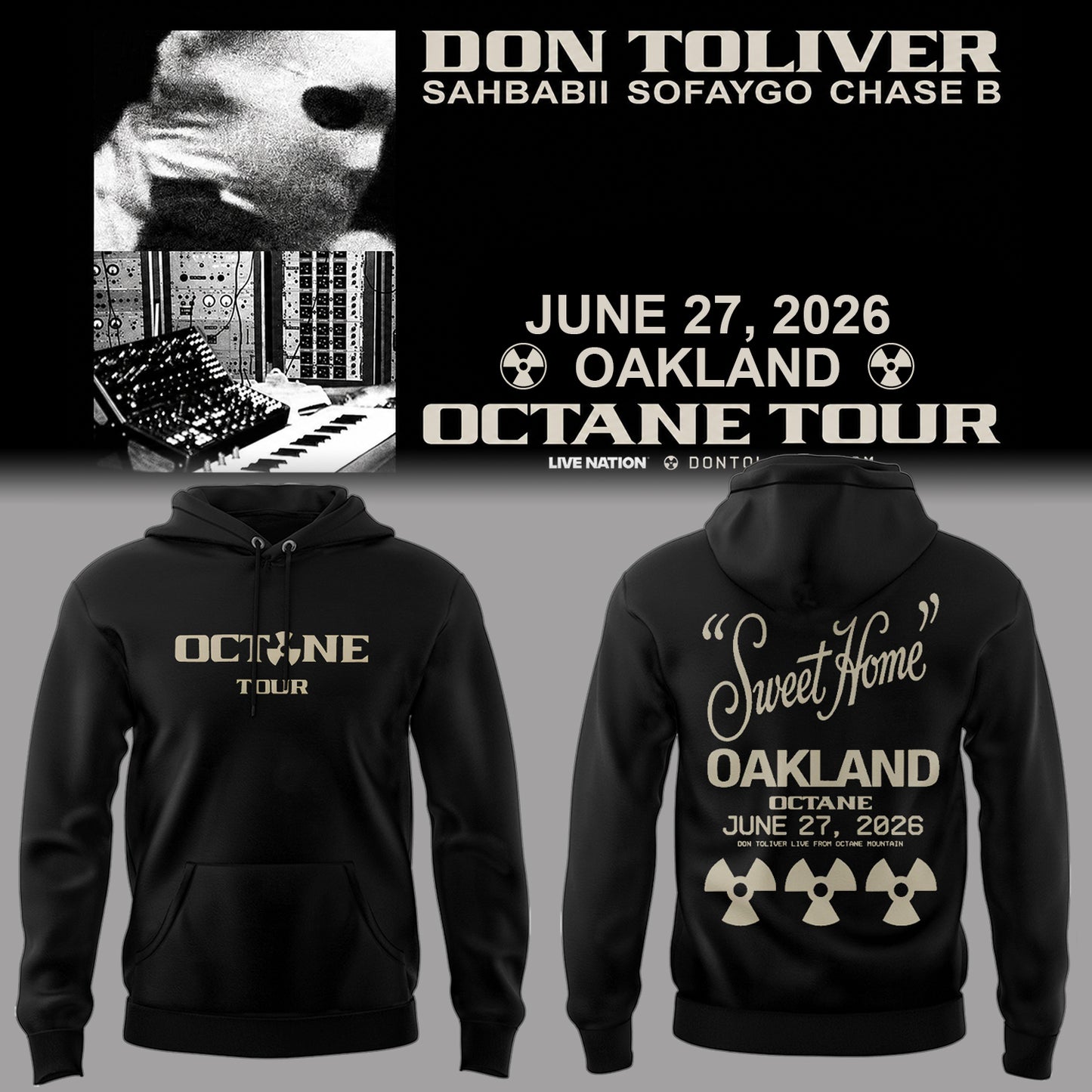 Limited Edition Octane Tour 2026 At Oakland, CA Hoodie