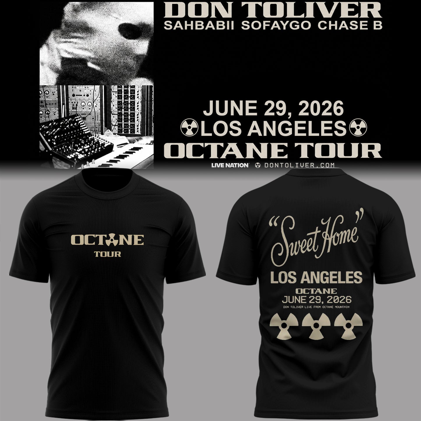Limited Edition Octane Tour 2026 At Los Angeles, CA Shirt