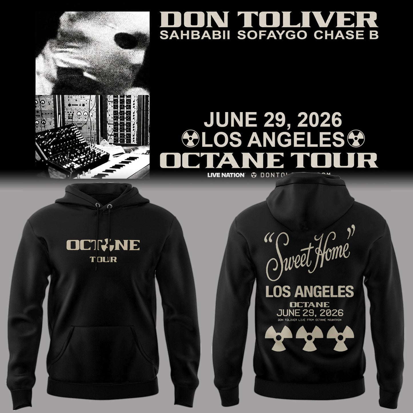 Limited Edition Octane Tour 2026 At Los Angeles, CA Hoodie