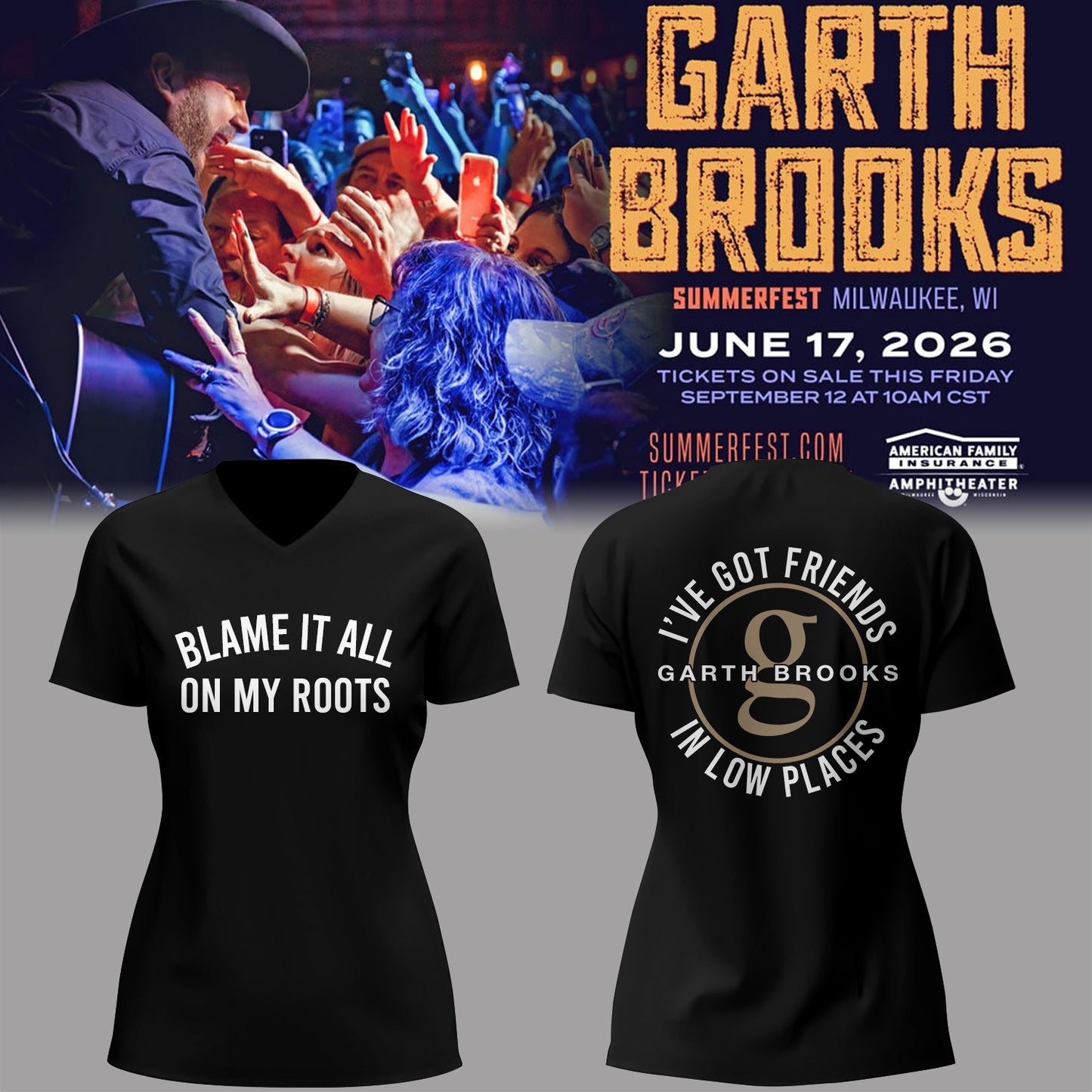 Limited Edition Summerfest 2026 V-neck Shirt