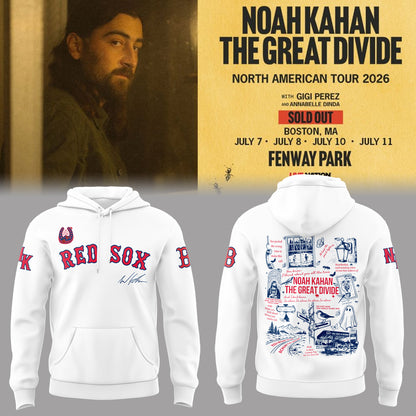 Limited Editon The Great Divide Tour At Fenway Park Boston Hoodie