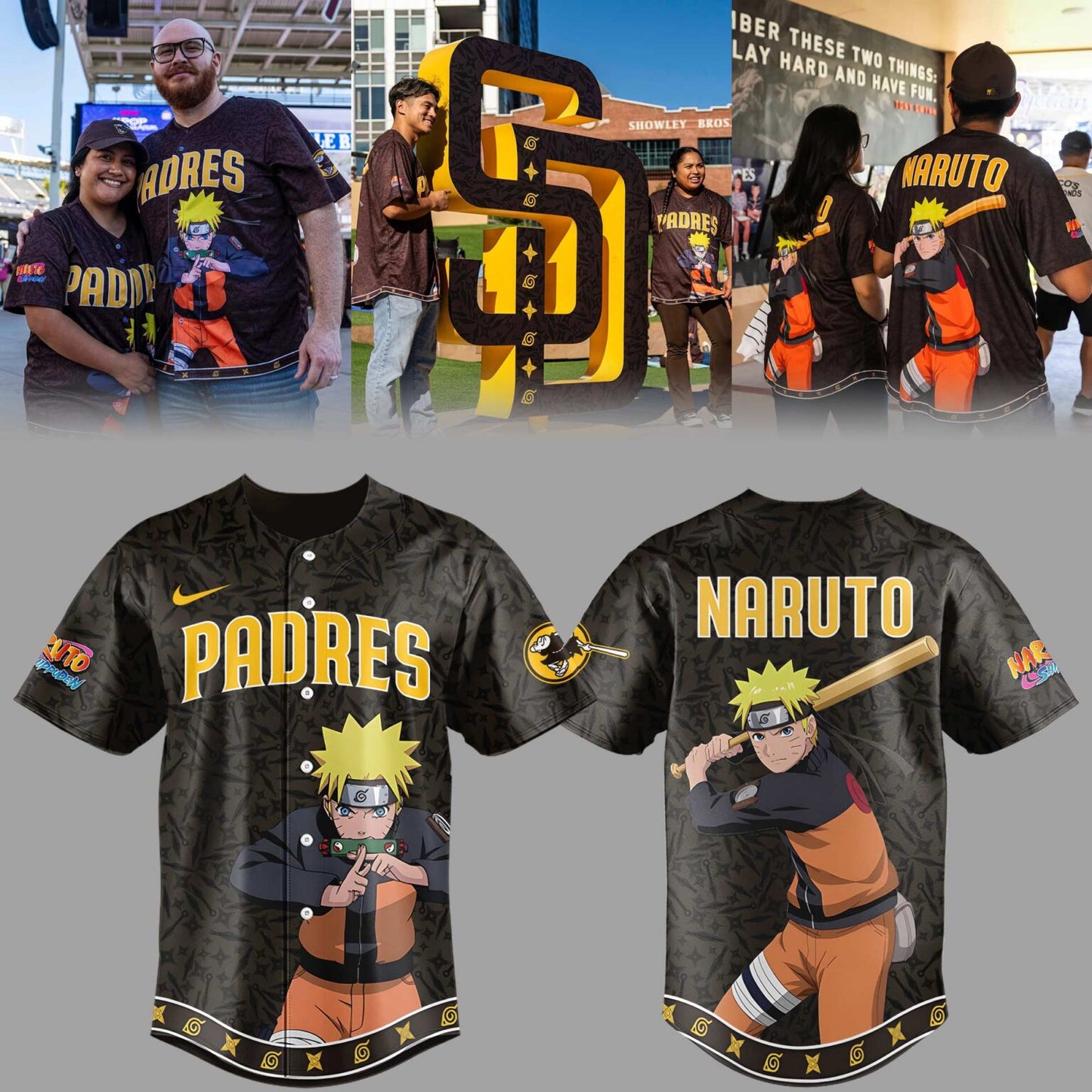Padres ⚾ Naruto Night 🍥🍃 Jersey