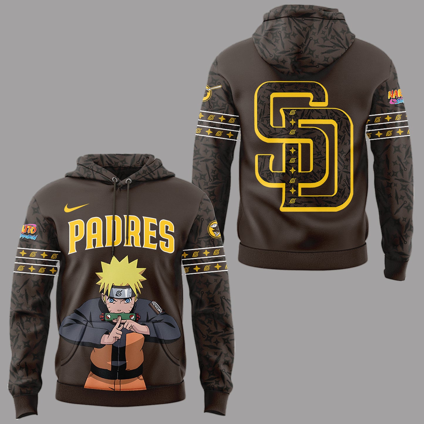 Padres ⚾ Naruto Night 🍥🍃 Hoodie
