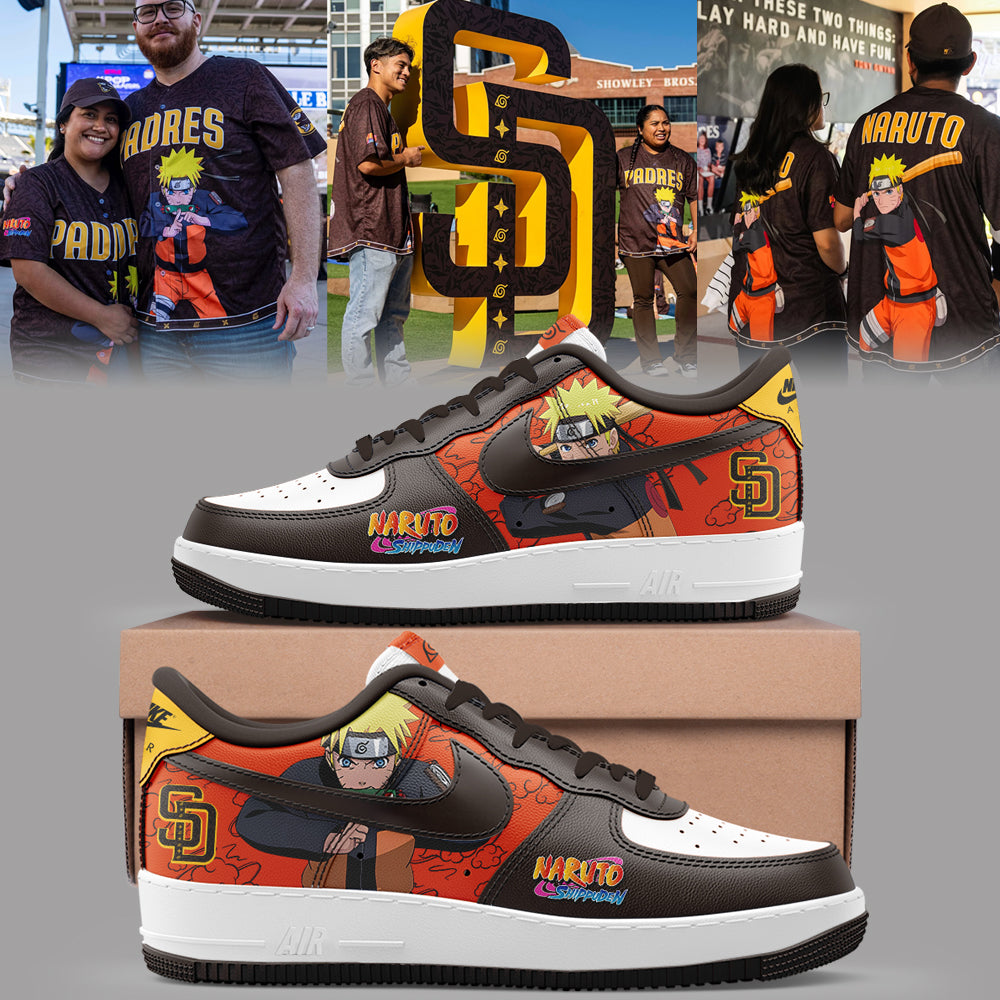 Padres ⚾ Naruto Night 🍥🍃 Shoes