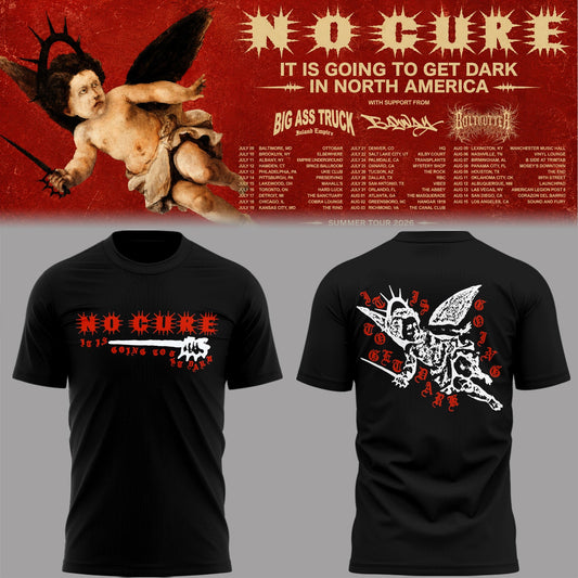 NC 💀⚒️ “It Is Going To Get Dark Tour” Shirt-PA071026006
