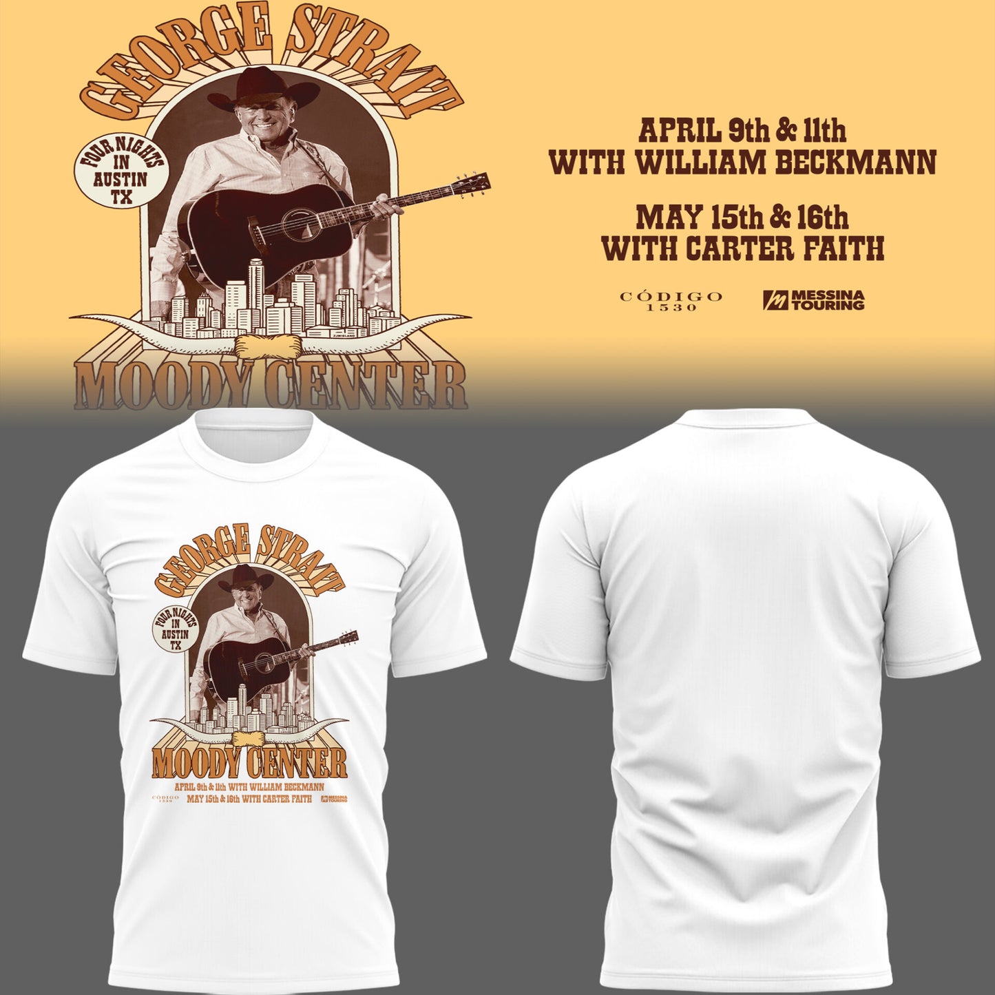 Texas GS returns to Moody Center on May 15 & 16TShirt