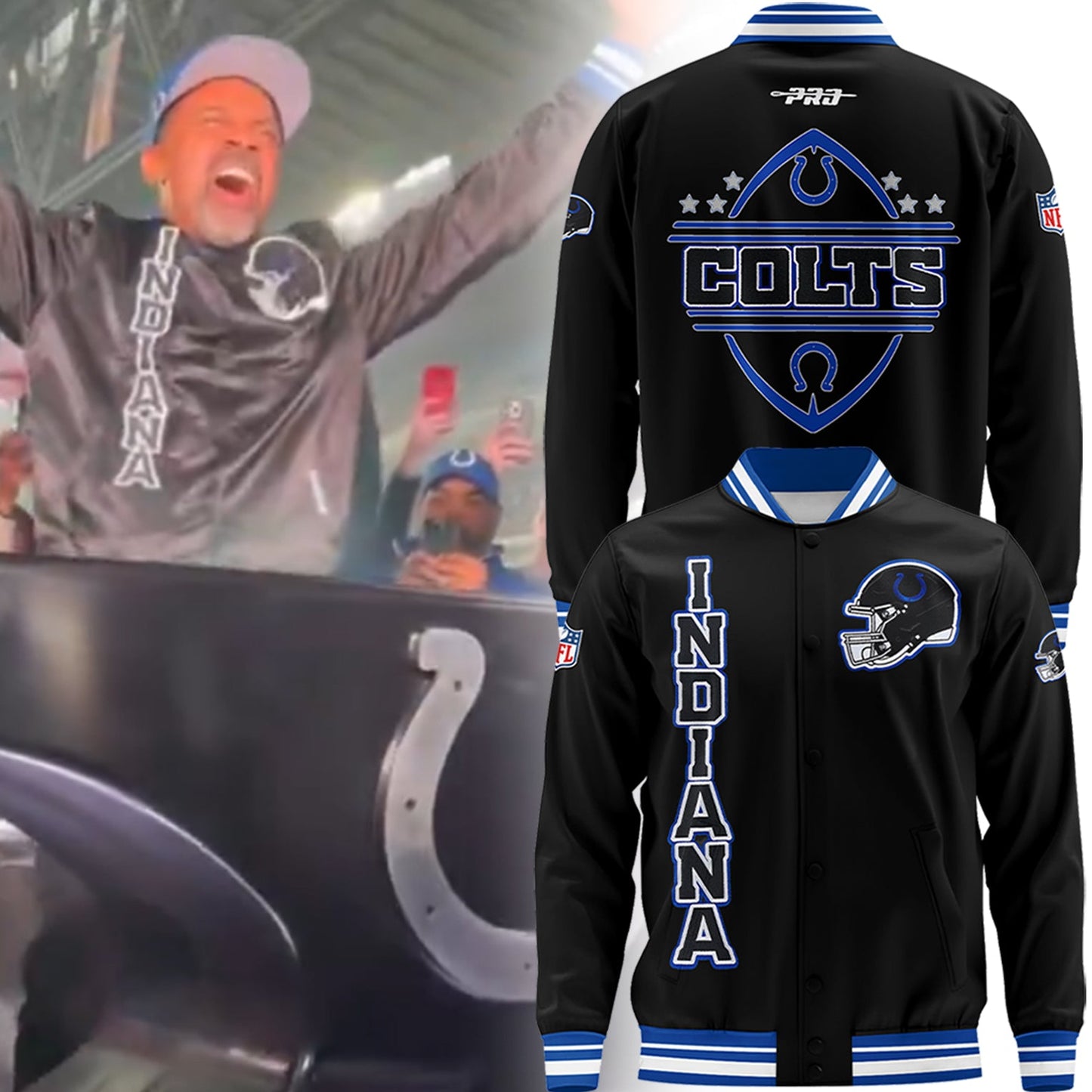 Indianapolis Colts Limited Bomber-PU1125242300