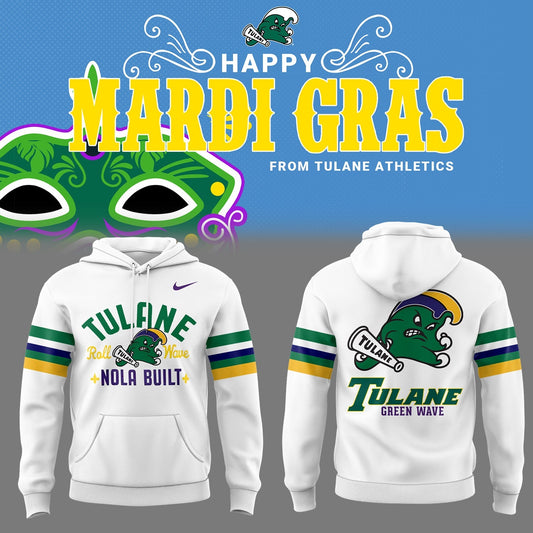 Tulane Baseball 2025 Limited "Mardi Gras 2025" Hoodie-PU25021611
