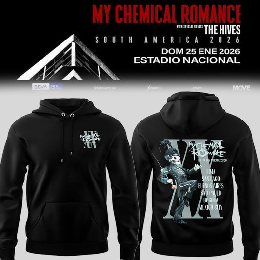 Limited Edition MCR The Black Parade 2026 Tour Hoodie