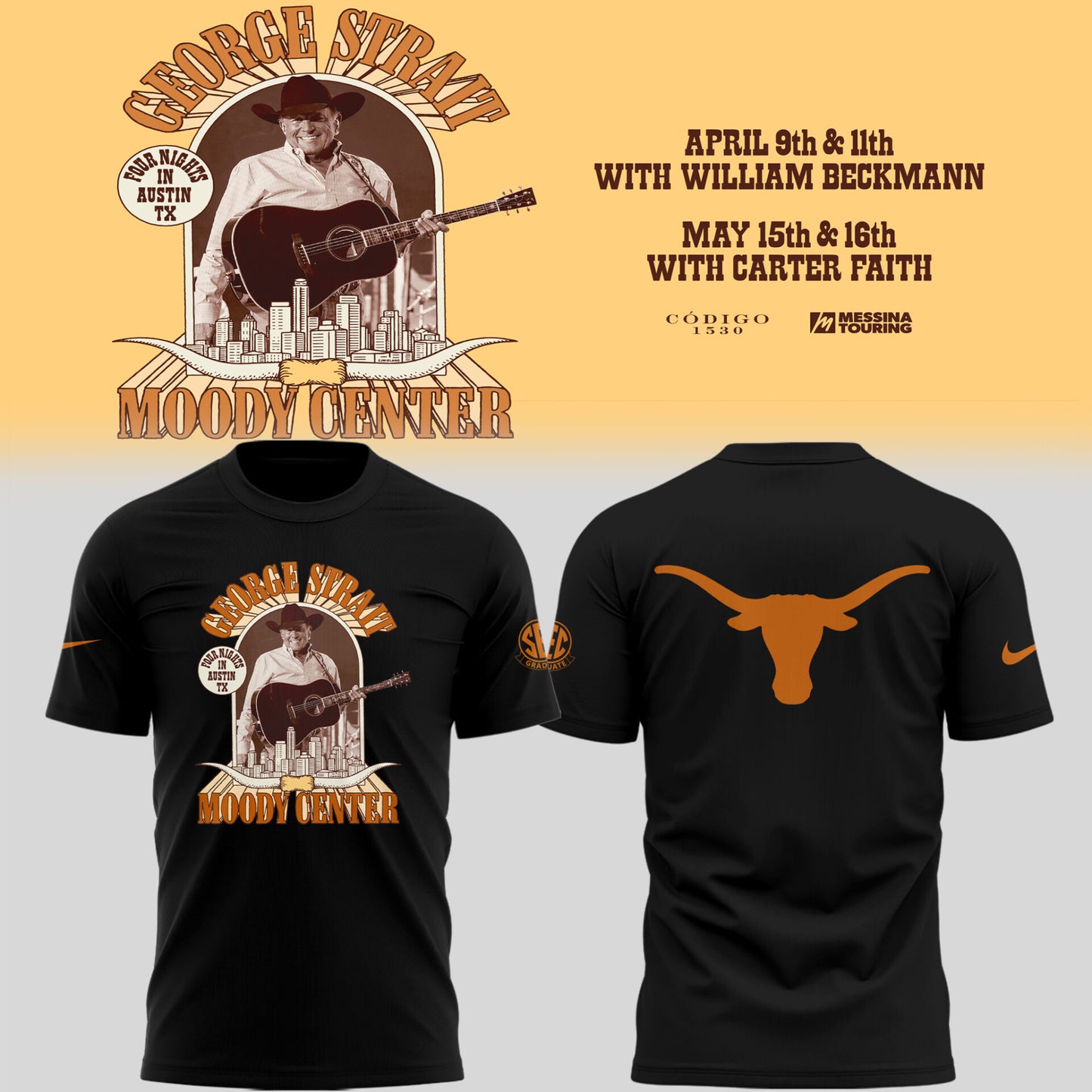 Texas GS returns to Moody Center on May 15 & 16TShirt