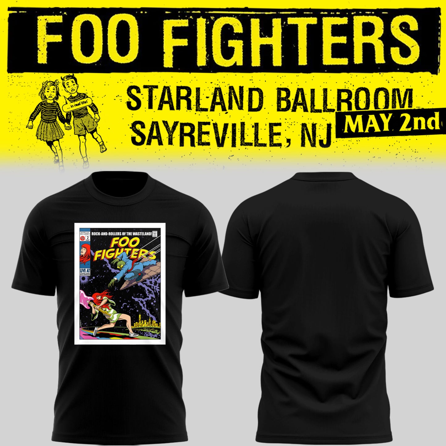 F.Fighter 🎵 Starland Ballroom (Sayreville, NJ) 05-02-26 TShirt